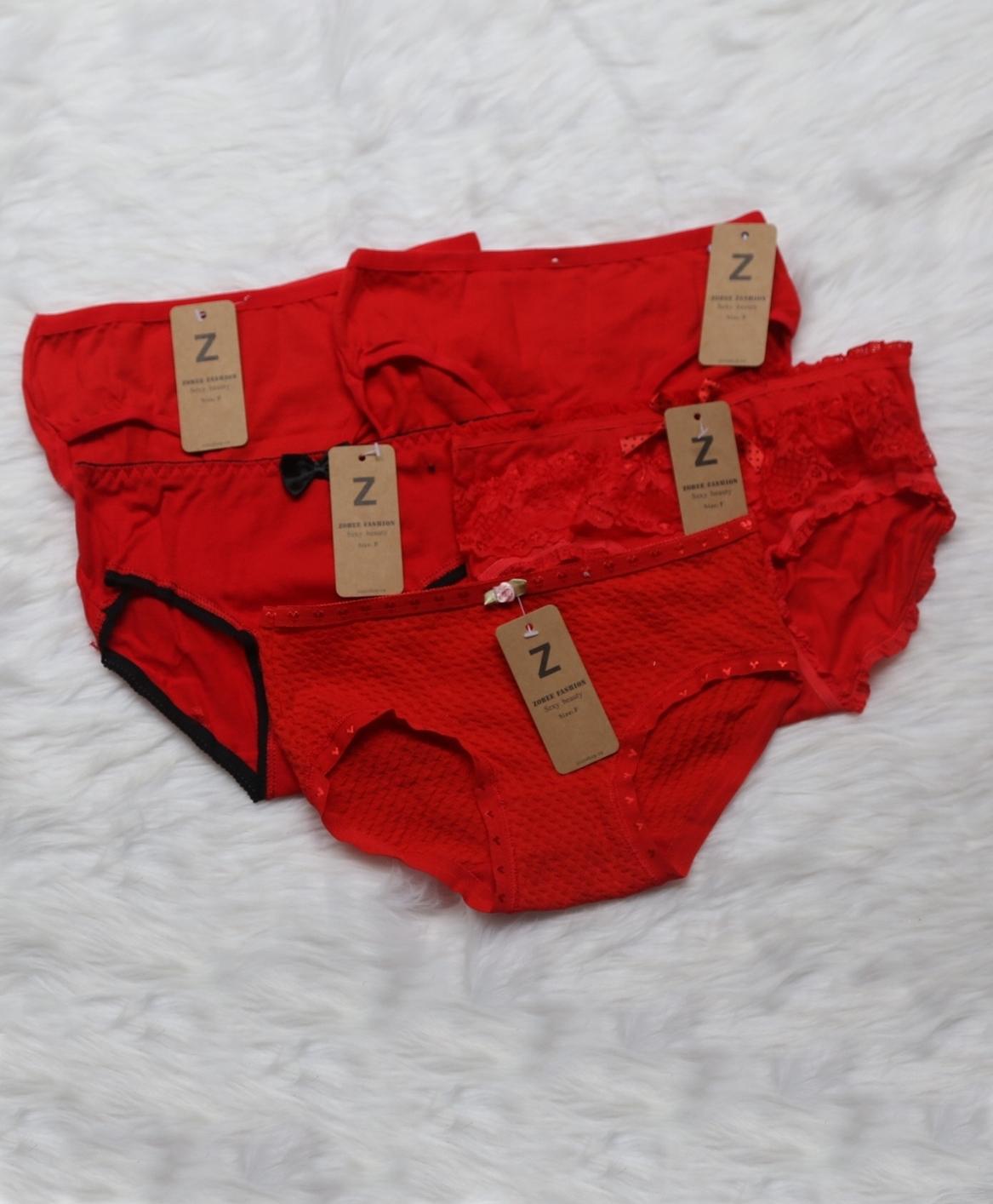 Hộp 5 Quần lót cotton co giãn thời trang QL 8198