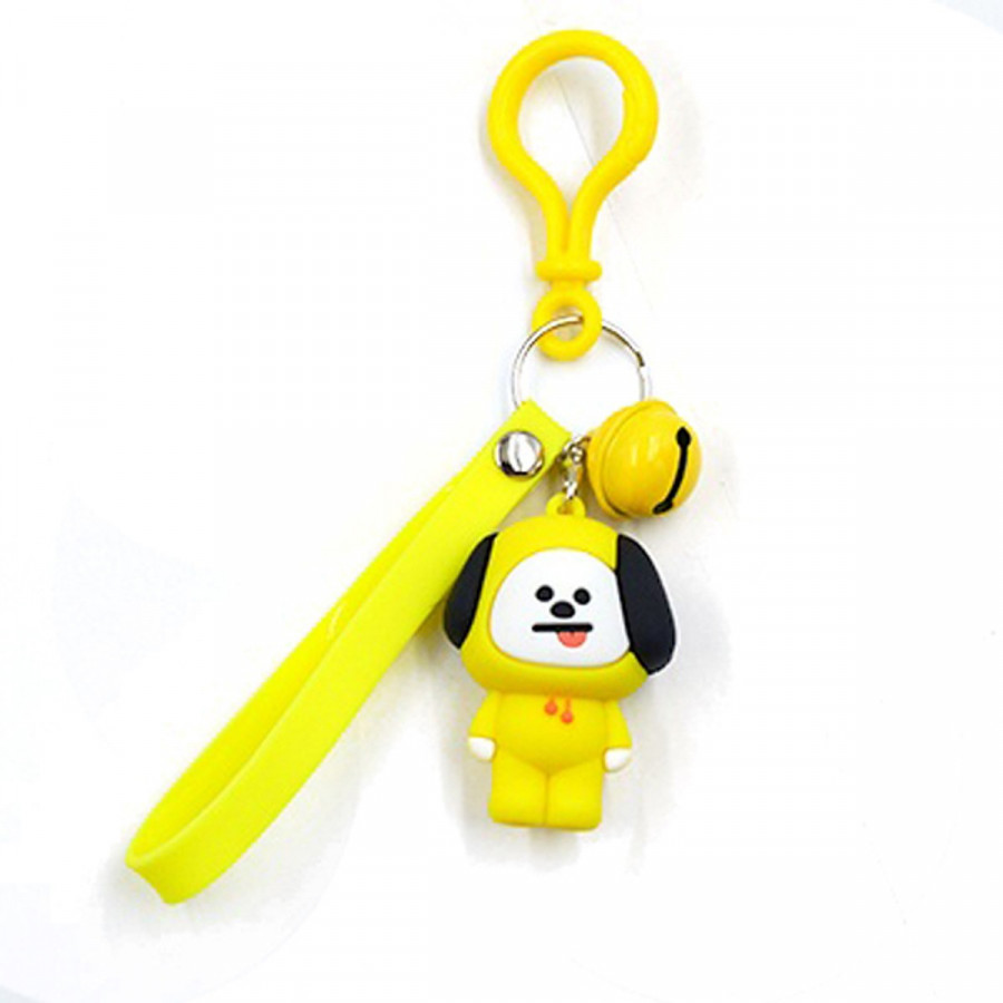 Móc khóa bt21 gắn lục lạc CHIMMY