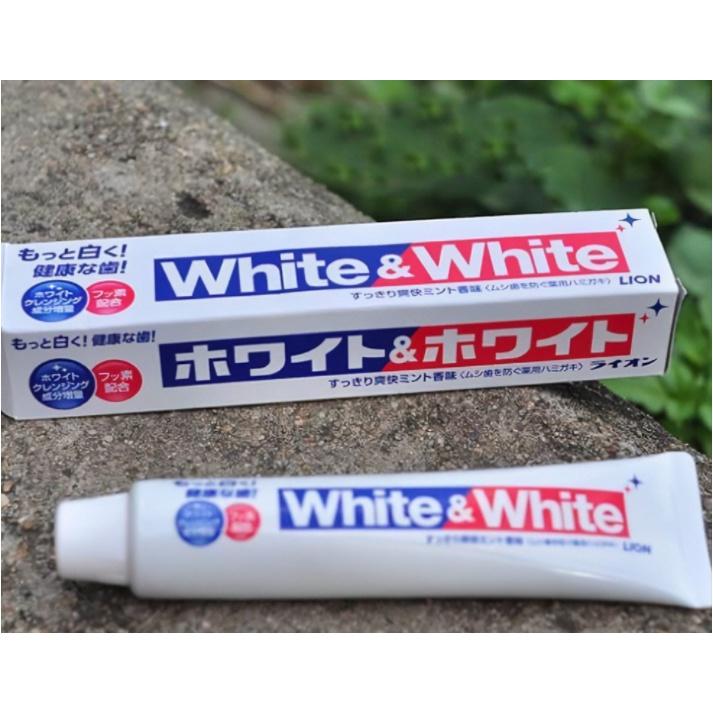 Kem đánh răng White and White - HÀNG NHẬT NỘI ĐỊA