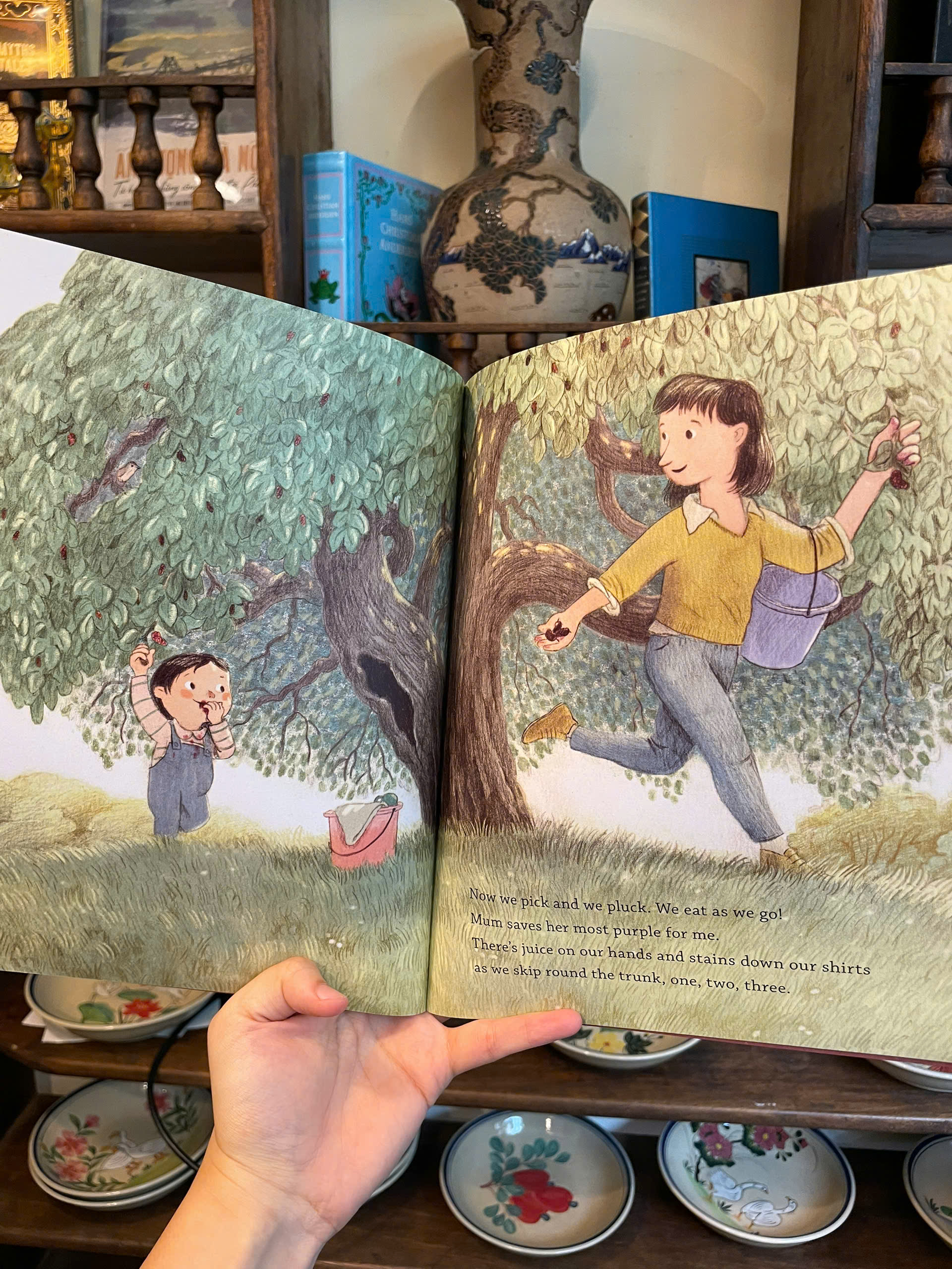 Sách - Mum, Me and the Mulberry Tree: A love letter to Mums everywhere by Tanya Rosie - English book