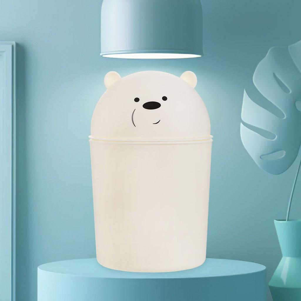 Thùng rác We bare bears Miniso (Chọn màu ngẫu nhiên)