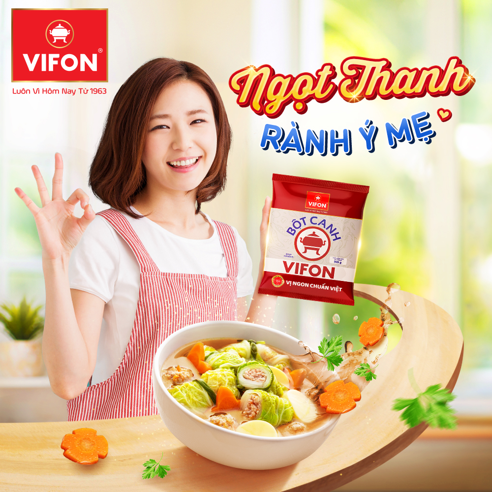 10 gói bột canh truyền thống Vifon 200g