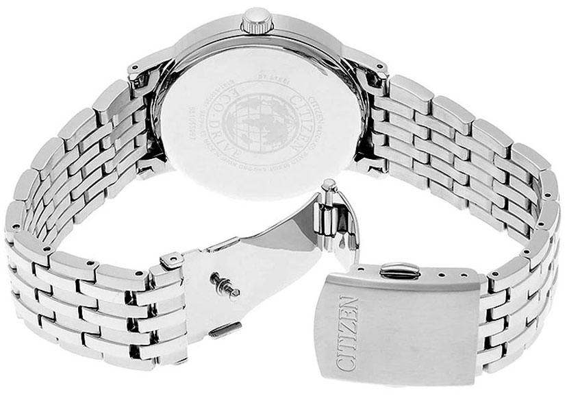 Đồng Hồ Nam Citizen Dây Thép Không Gỉ BM9010-59E - Mặt Đen