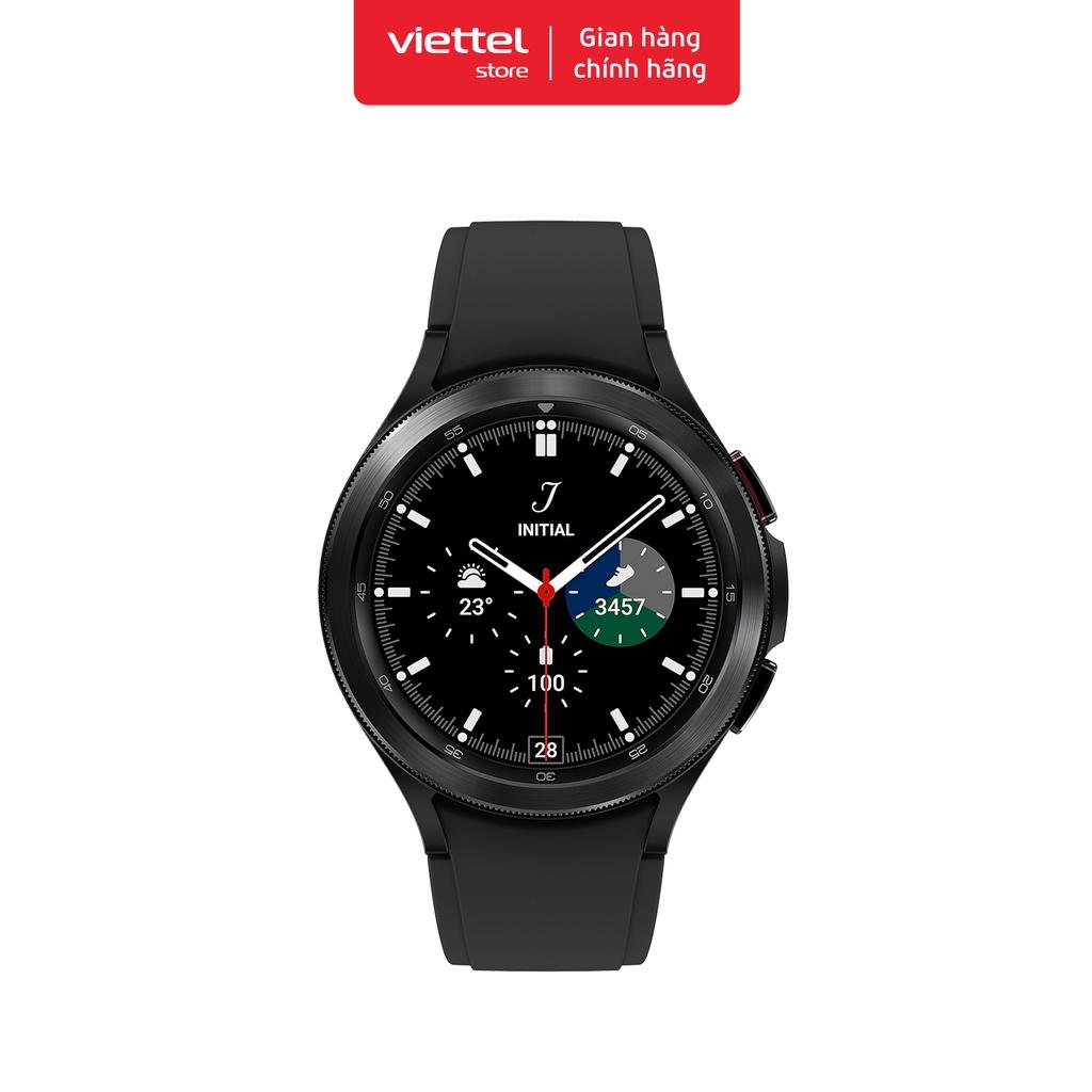 Đồng hồ Samsung Galaxy Watch4 Classic Bluetooth (46mm) Black -Hàng chính hãng