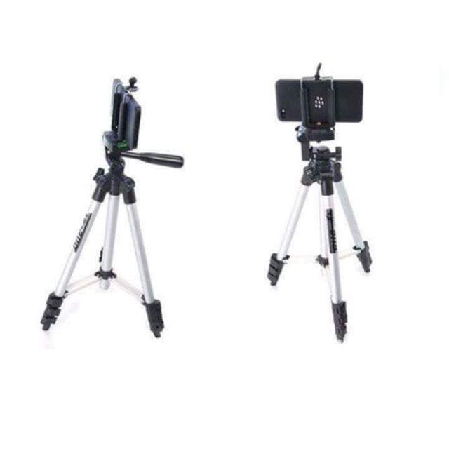 ( GIÁ HỦY DIỆT) Gậy 3 chân Tripod TF 3110 / 3120A mẫu mới kèm giá đỡ điện thoại