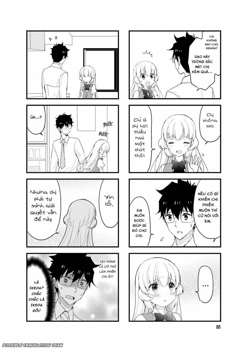 senpai nhỏ nhắn của tôi rất dễ thương chapter 26 10