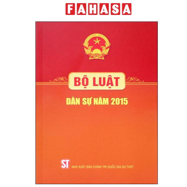 Sách - Bộ Luật Dân Sự Năm 2015