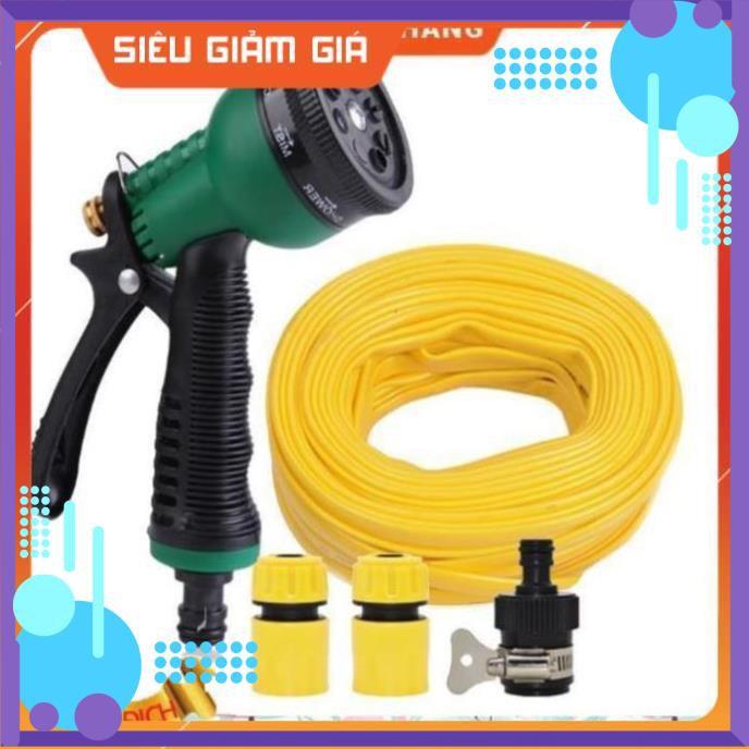 Vòi xịt rửa xe,Vòi phun nước tưới cây tăng áp thông minh 8 chế độ 815621