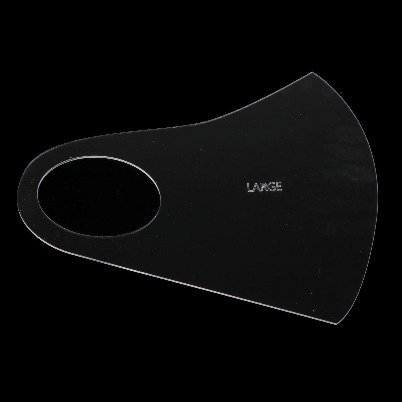 Non-Slip Sewing Ruler Template Plastic Handmade Face Mask Making Sewing Pattern for Kids Adults Beginners