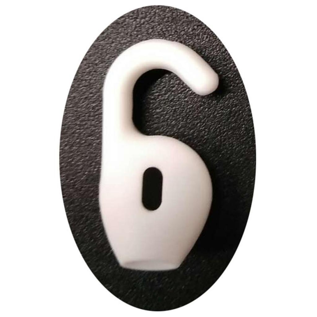 2X 1 Pair Silicone Ear Tips Headphone Cover for  Boost White
