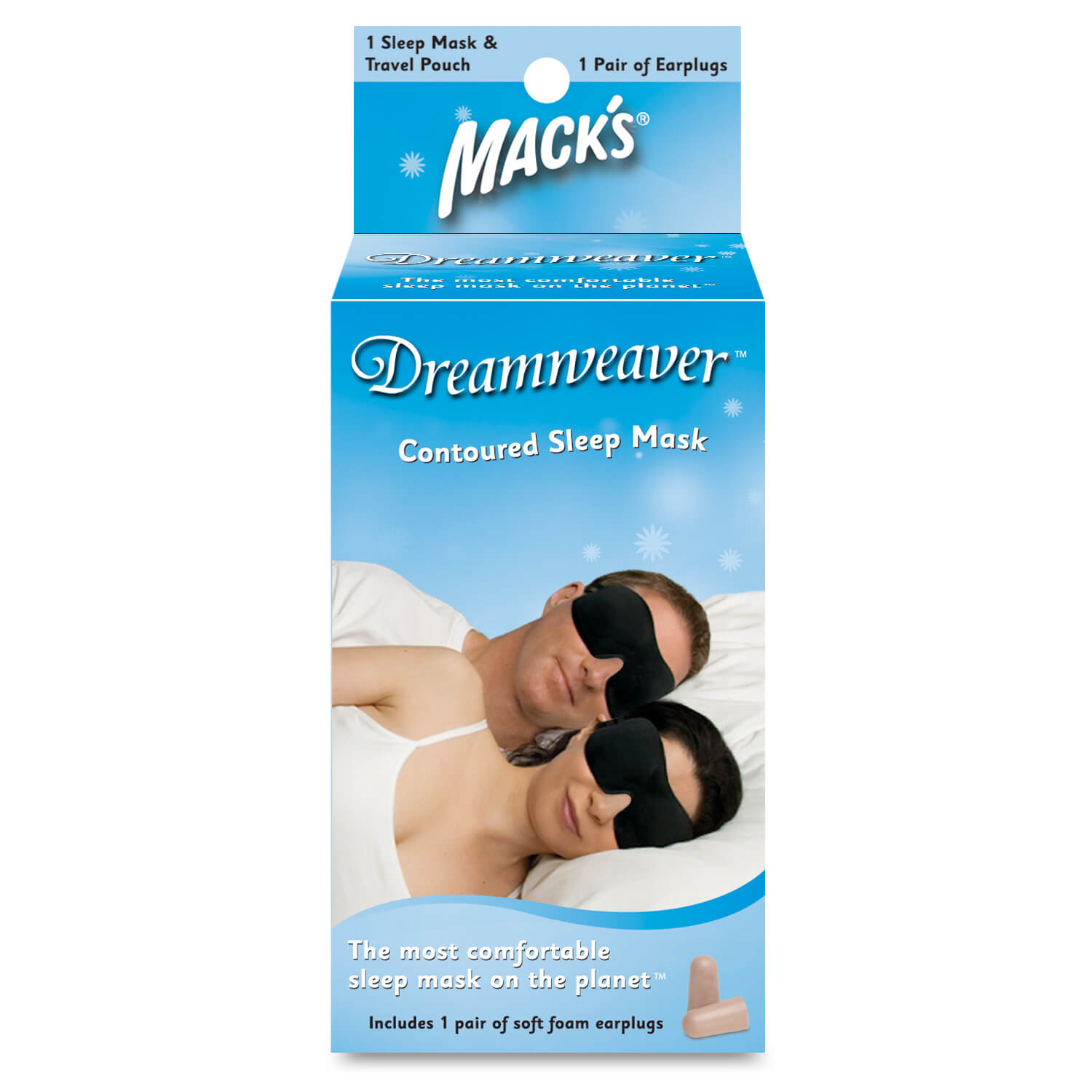 Mặt Nạ Ngủ Dreamweaver™ + Kèm 1 Đôi Nút Bịt Tai Mack’S Và 1 Túi Đựng Mack's #2034