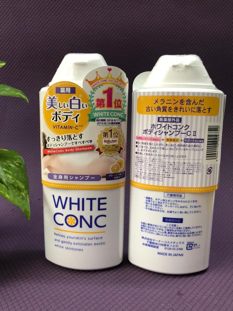 Sữa dưỡng thể trắng da,chống nắng White Conc Cc Cream Nhật Bản