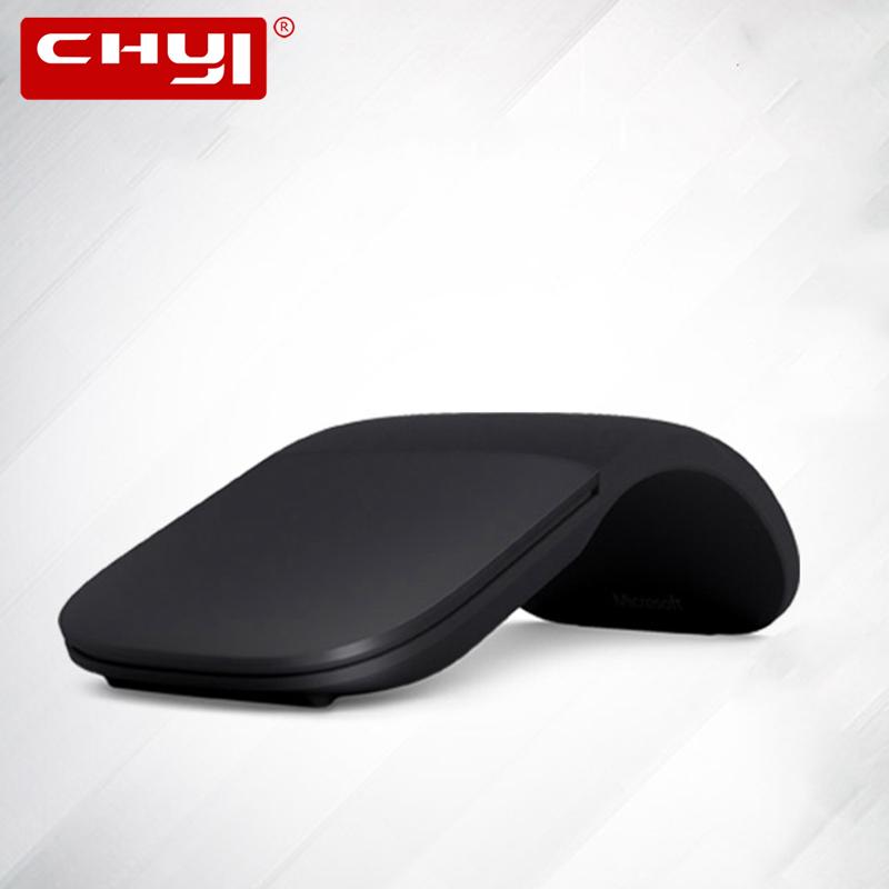 Chuột Máy Tính Không Dây Im Lặng Công Thái USB Mause Hồ Quang Cảm Ứng Có Thể Gập Lại Nhỏ Laser Cầm Tay 3D Chuột 1600 DPI Cho Microsoft Mạc máy Tính