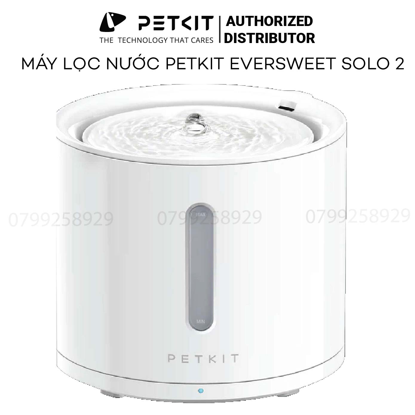 Máy Lọc Nước Cho Mèo Petkit EverSweet Solo 2 Kết Nối App, Bơm Không Dây