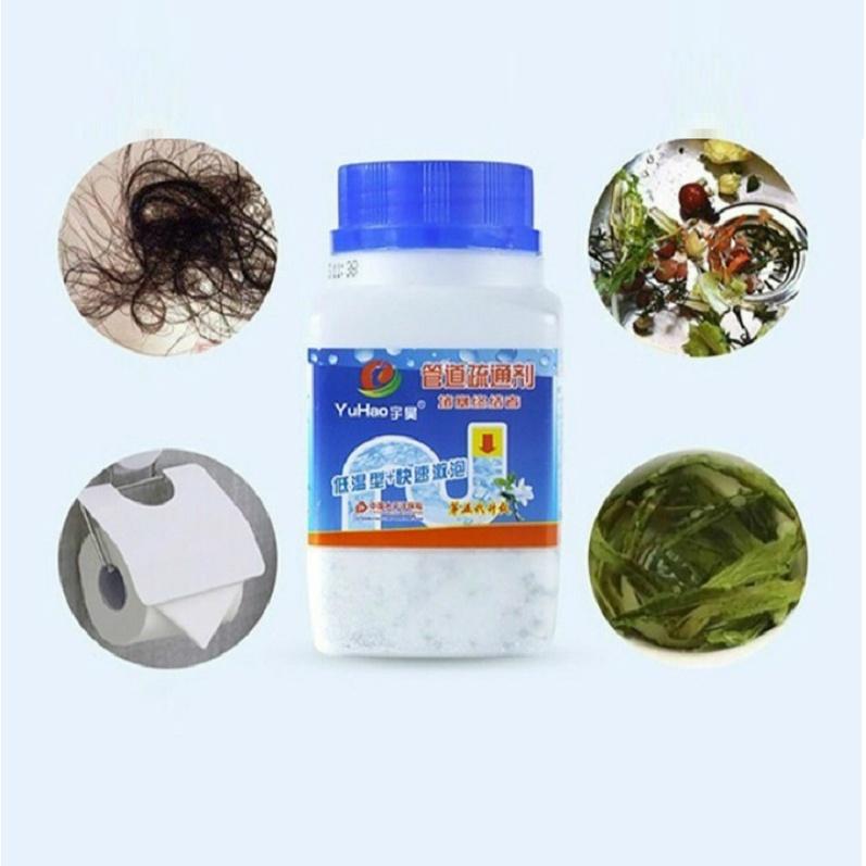 Bột Thông Tắc Đường Ống Thần Thánh Cực Mạnh, Loại Lớn - Bột Thông Tắc Bồn Cầu ,Bồn Rửa Bát, Đường Ống Thoát Nước