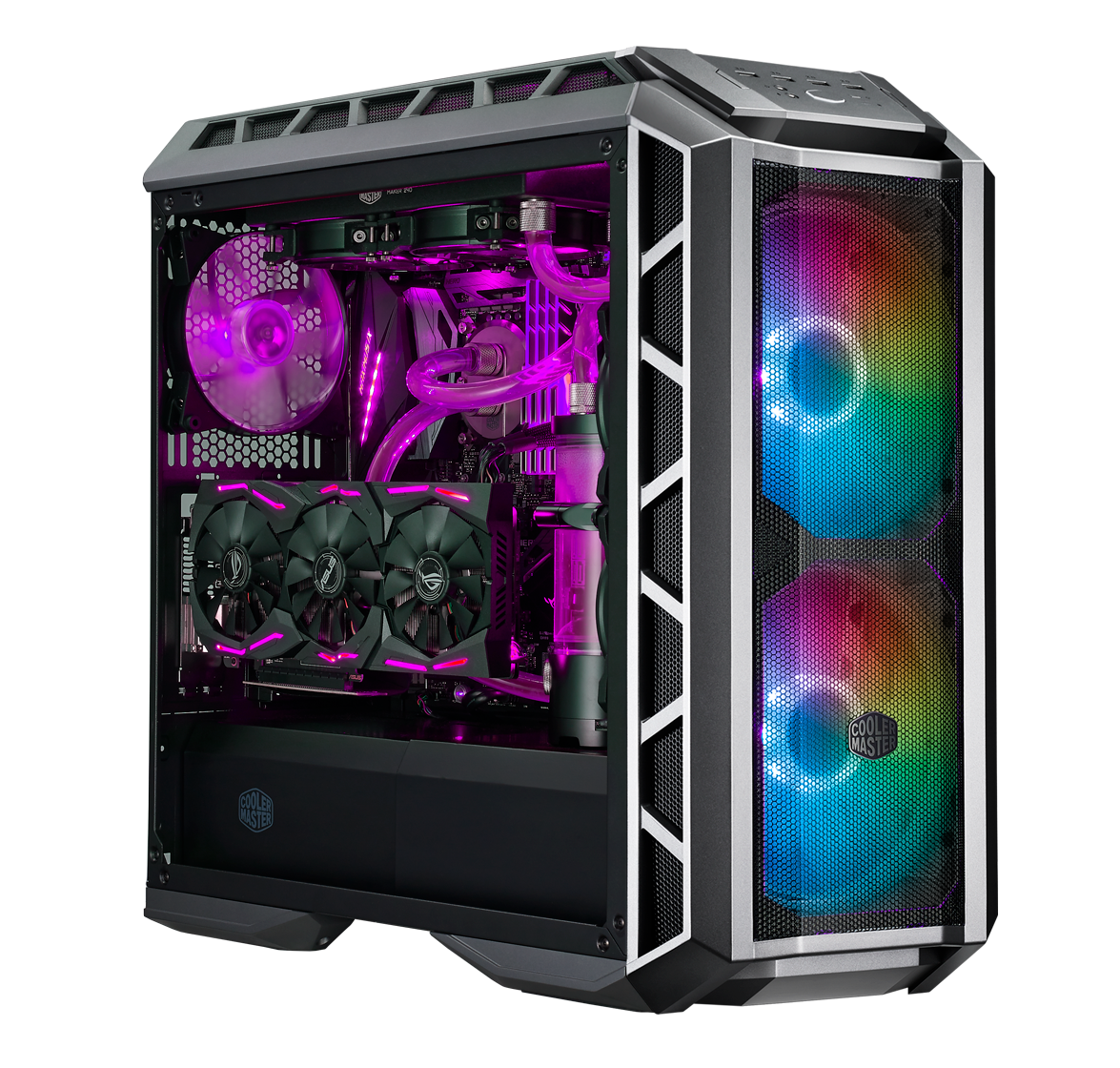 Vỏ case Cooler Master MASTERCASE H500P Mesh ARGB - Hàng chính hãng