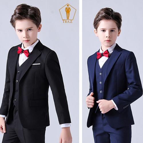 Bộ, Set Vest Đen, Xanh Cho Bé Trai, Trẻ Em, Con Nít