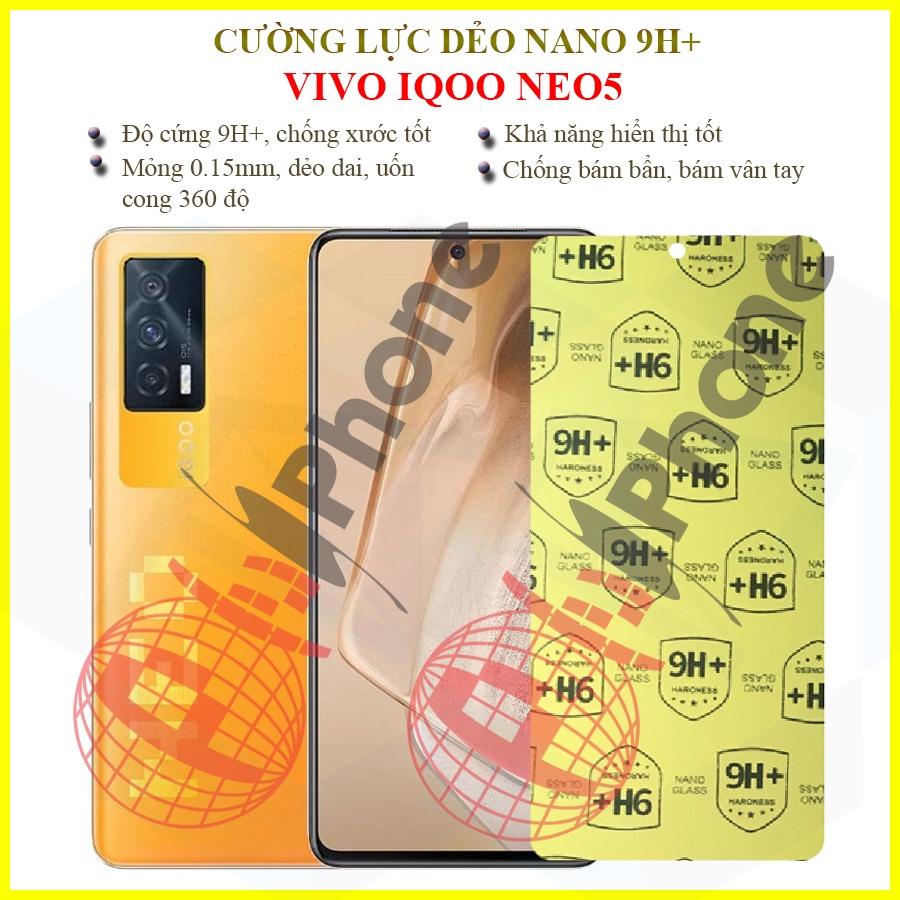Dán cường lực dẻo nano dành cho Vivo IQOO Neo5