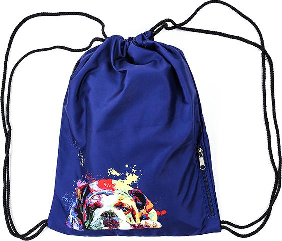 Túi Dây Rút XOX Backpack Bulldog Lying Navy