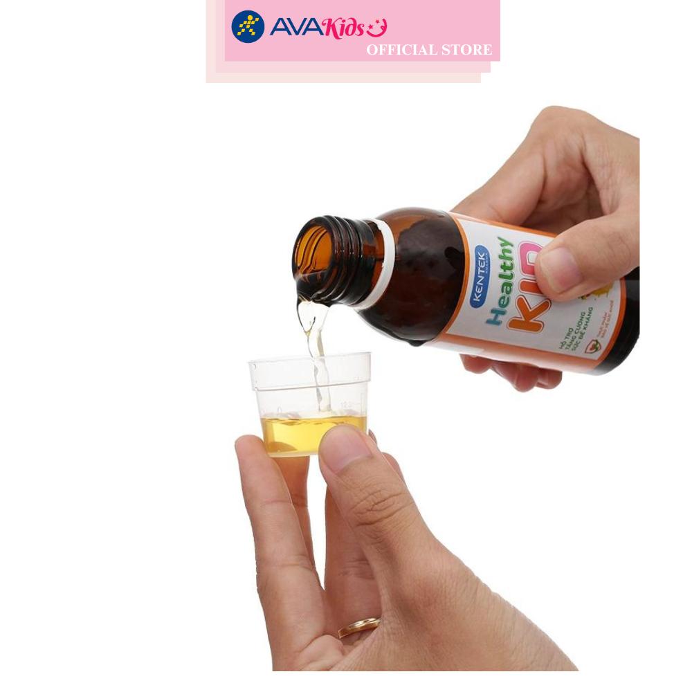Siro Kentek Healthy Kid Vitamin C hỗ trợ tăng cường sức đề kháng 100 ml (từ 1 tuổi)