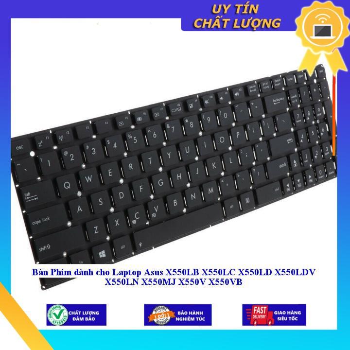 Bàn Phím dùng cho Laptop Asus X550LB X550LC X550LD X550LDV X550LN X550MJ X550V X550VB - Hàng chính hãng MIKEY1026