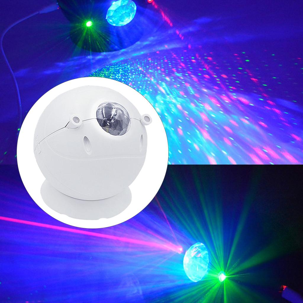 LED Galaxy Projector Light USB Sleep Atmosphere Ocean Projection Lamp Decor