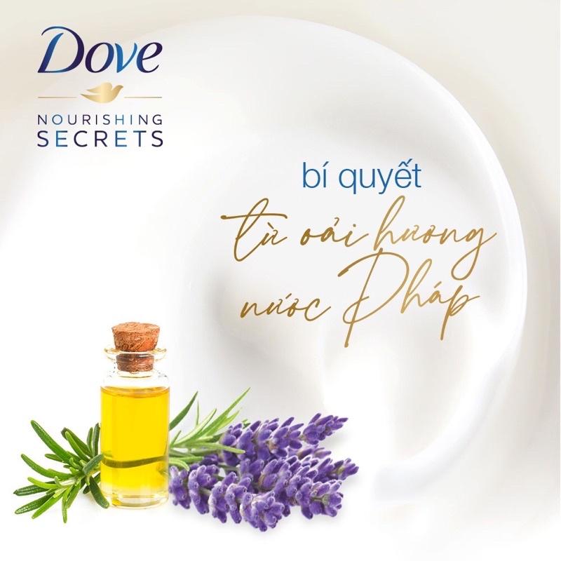 Kem Xả Dove Nourishing Secrets Vào Nếp Sống Động Tự Nhiên 320g