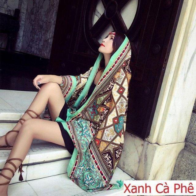 KHĂN CHOÀNG BOHO PHONG CÁCH VINTAGE