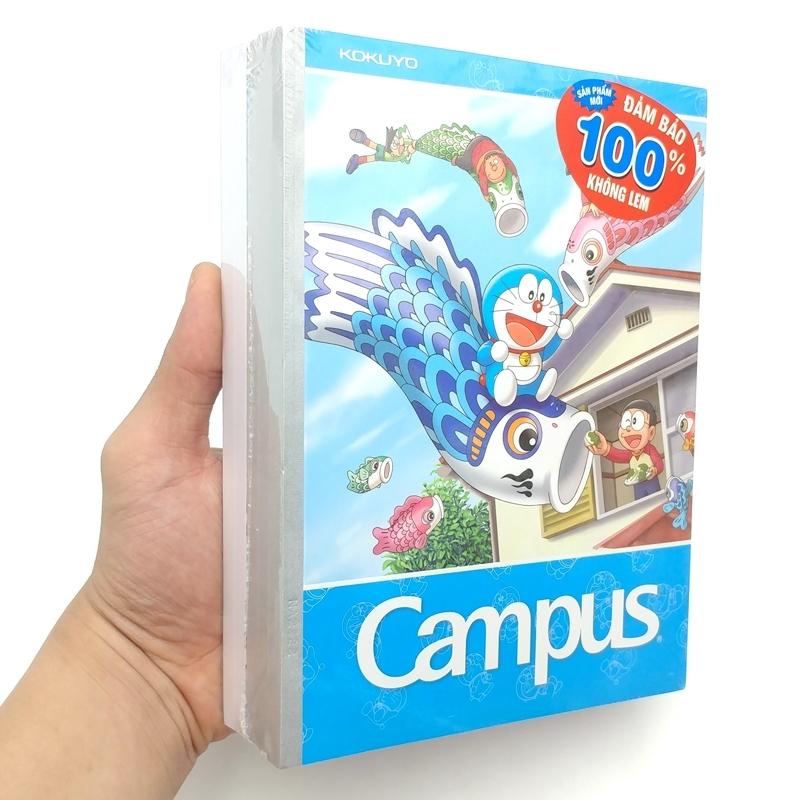 Combo 5 Tập Doraemon Fly - A5 5 Ô Ly 96 Trang ĐL 120g/m2 - Campus NB-ADFL96 (Mẫu Màu Giao Ngẫu Nhiên)