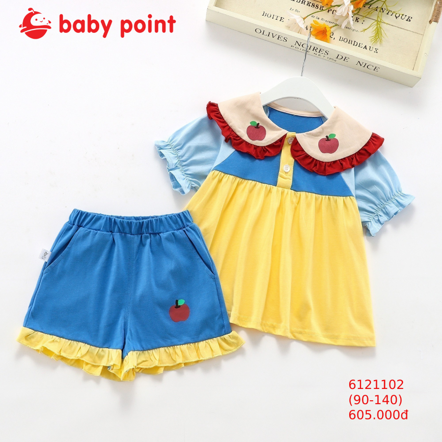 Set bộ bạch tuyết bé gái con diện xinh xinh