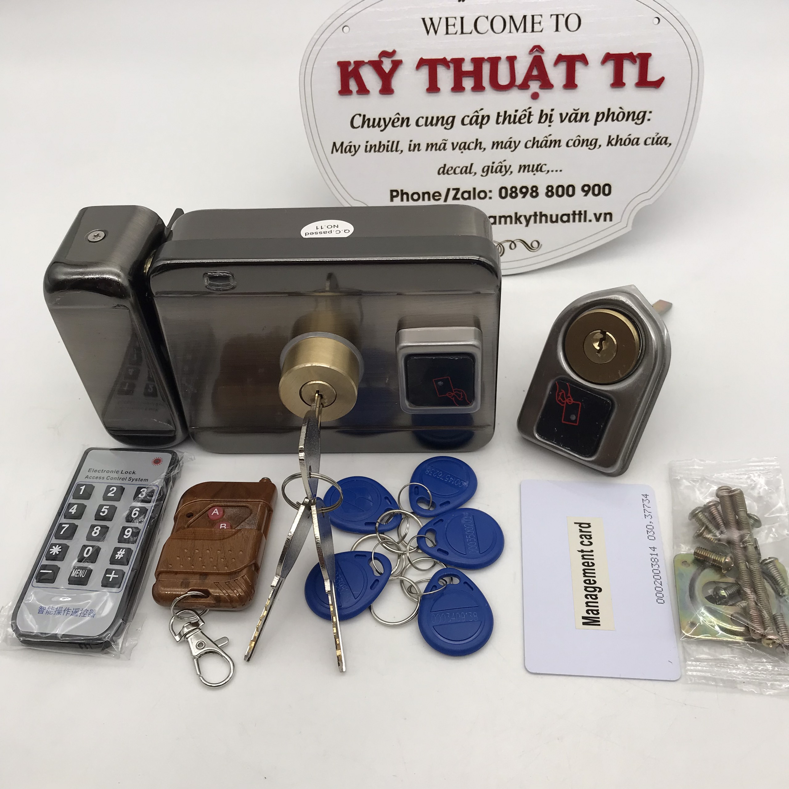 Khóa cổng điện tử thông minh