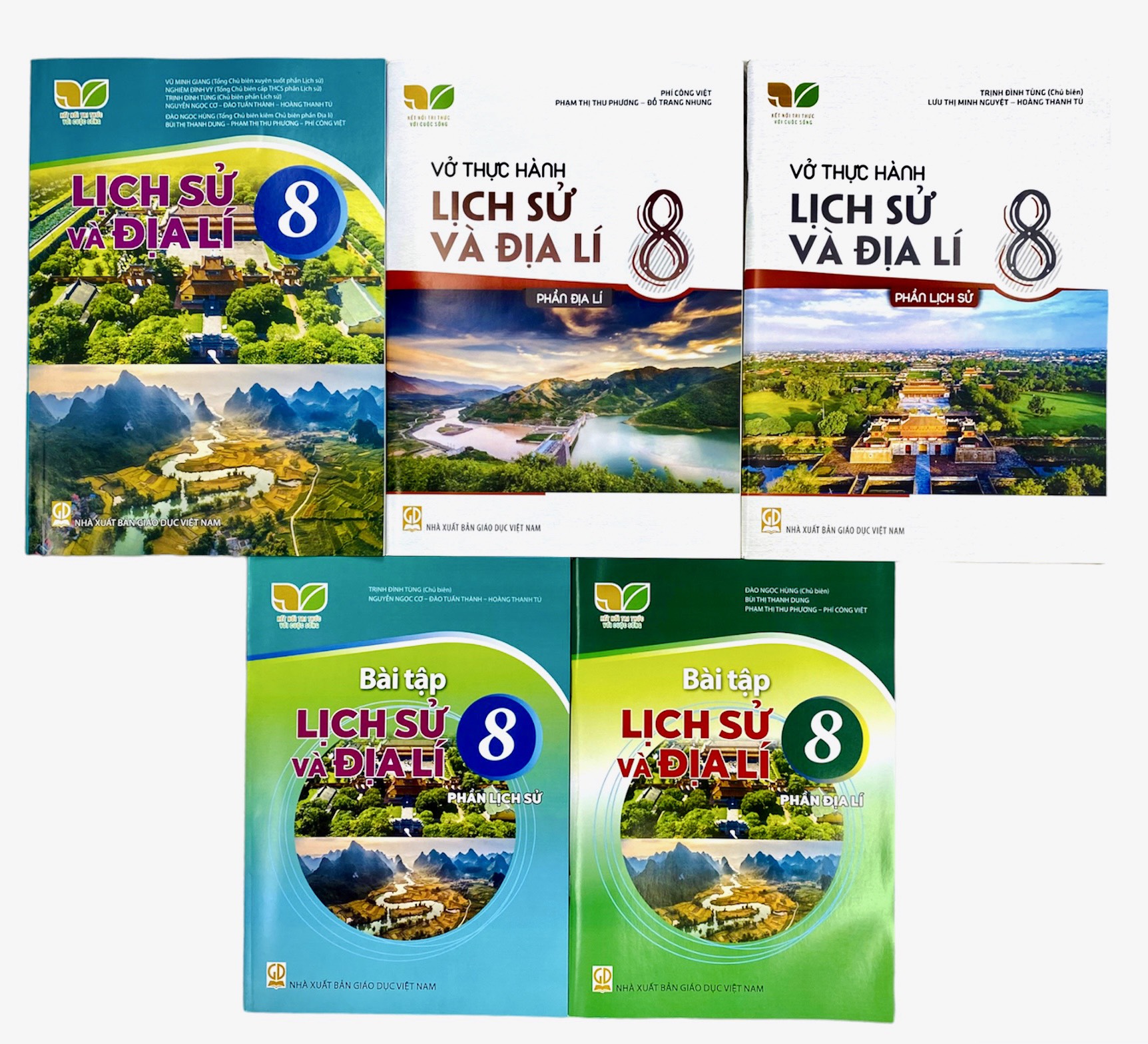 Combo sách Lịch sử và Địa lí lớp 8 - Kết nối tri thức với cuộc sống