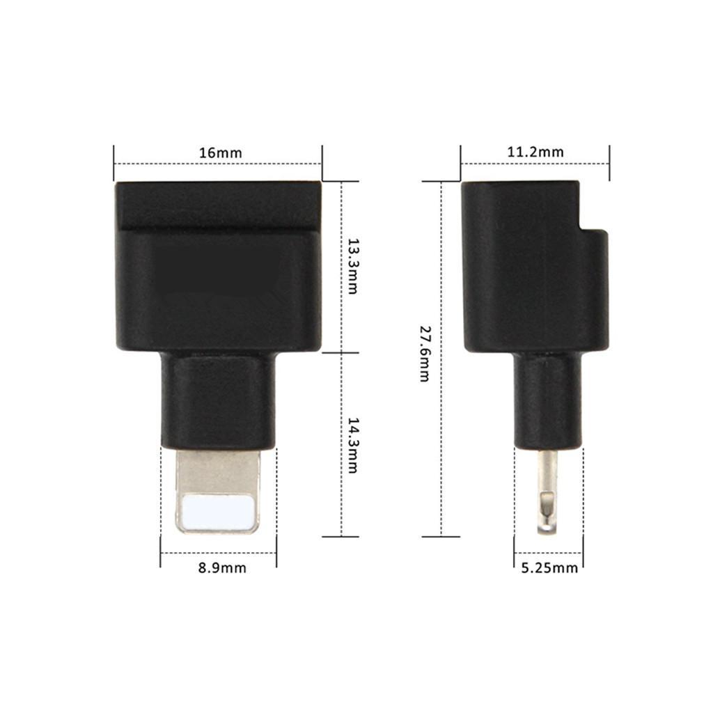 Male to Female Extension Charger Video Audio Adapter for  5 6 7 8 X