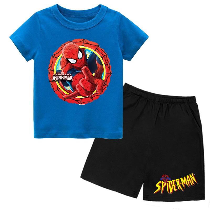 Áo Quần trẻ em spider man 04 siêu cool , King Cotton