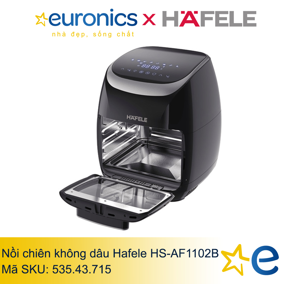 NỒI CHIÊN KHÔNG DẦU HAFELE HS-AF1102B/535.43.715 - HÀNG CHÍNH HÃNG