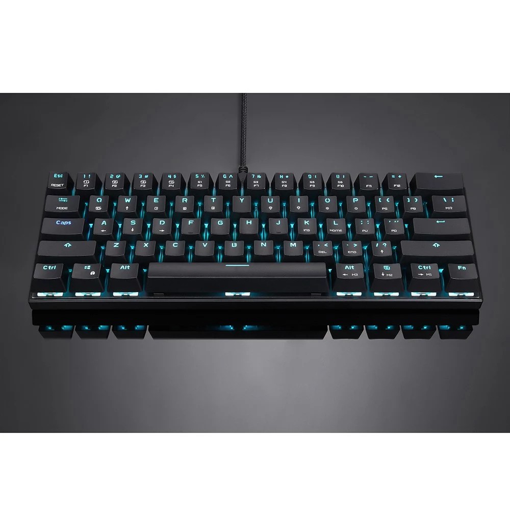 Bàn Phím Cơ Motospeed CK62 ( Black With Red Switch ) - Hàng Chính Hãng