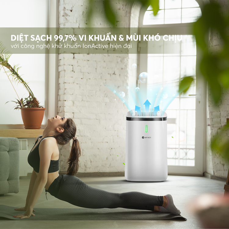 Máy hút ẩm không khí Elmich DE-3923 - Hàng Chính Hãng