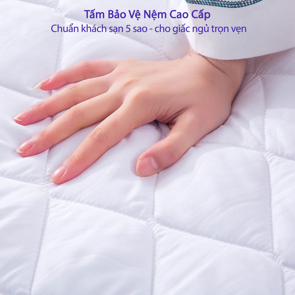 Tấm Bảo Vệ Nệm Chống Thấm Nước Cao Cấp Chuẩn Khách Sạn 5 Sao Tấm Lót Nệm Giường Ngủ Chống Thấm Bảo Vệ Nệm Trải Giường Cao Cấp Tấm Bảo Vệ Nệm Đệm Mỏng Lót Giường Ngủ Chống Thấm Cho Bé