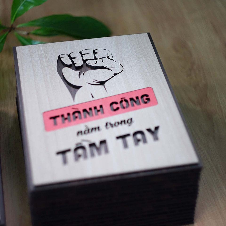 Tranh slogan tạo động lực TBIG129,tranh trang trí văn phòng truyền cảm hứng tích cực