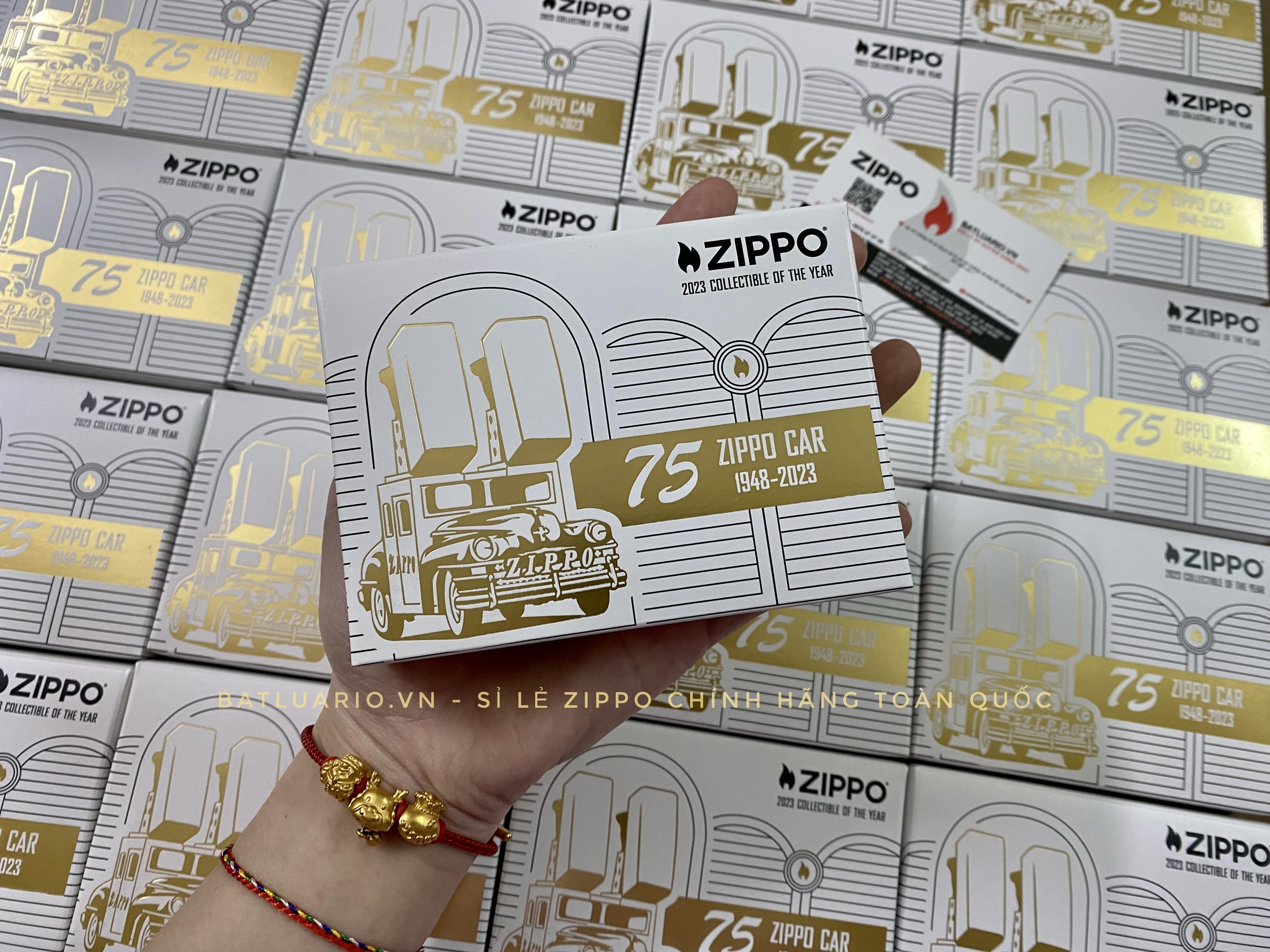 Zippo 48692 – Zippo 2023 Collectible Of The Year – Zippo Car 75th Anniversary Asia Pacific Limited Edition – Zippo COTY 2023 – Honoring 75 Years Of The Zippo Car