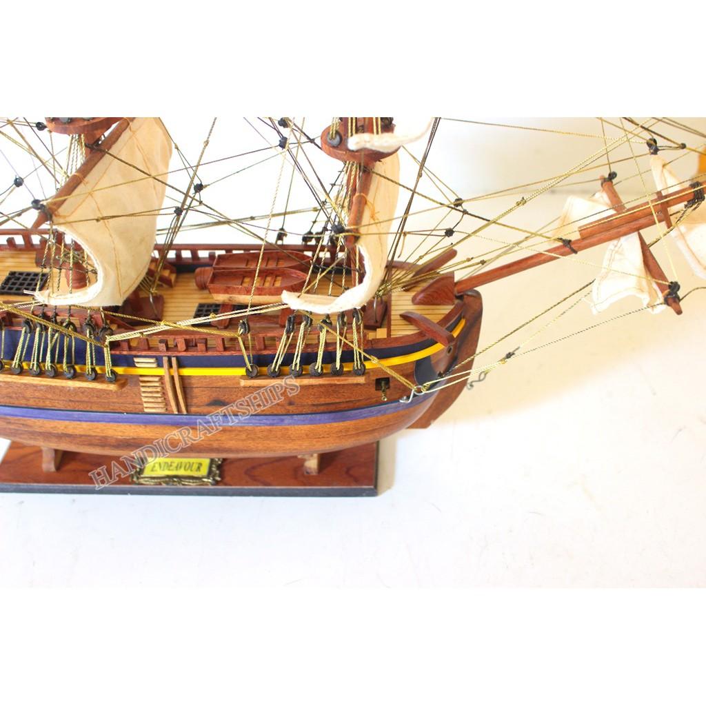 Mô hình thuyền buồm PHONG THỦY Endeavour 70cm