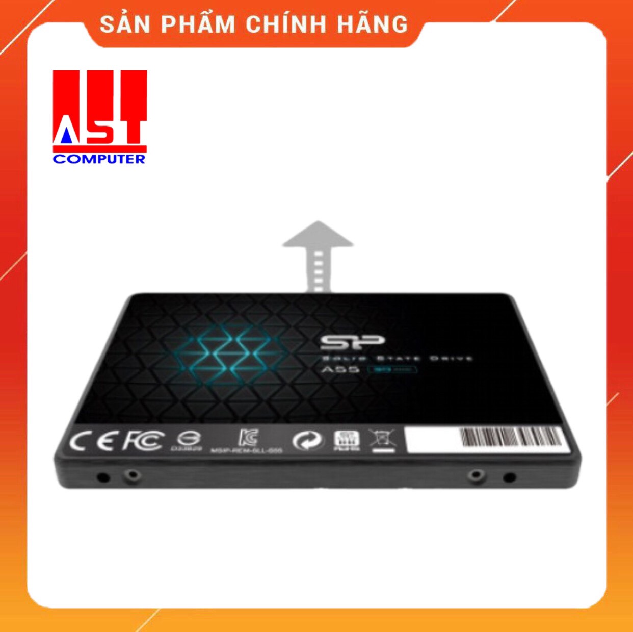 Ổ Cứng  SSD SILICON 128GB A55 (SP128GBSS3A55S25) - Hàng Chính Hãng