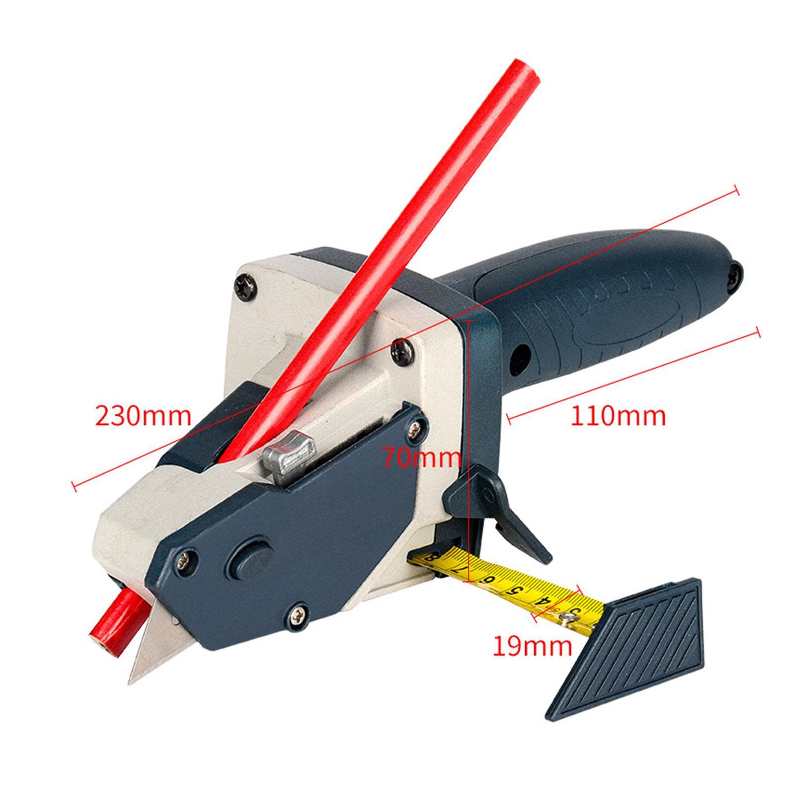 Manual Gypsum Board Cutter Scriber Hand Tool Mark Wood for Woodworking Home