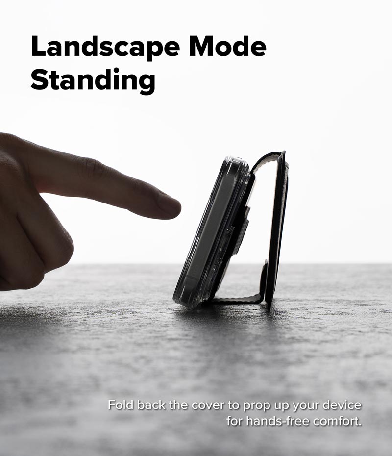 Ví từ tính RINGKE Folio Grip Wallet Magnetic cho iPhone 17 Pro Max - Hàng Chính Hãng