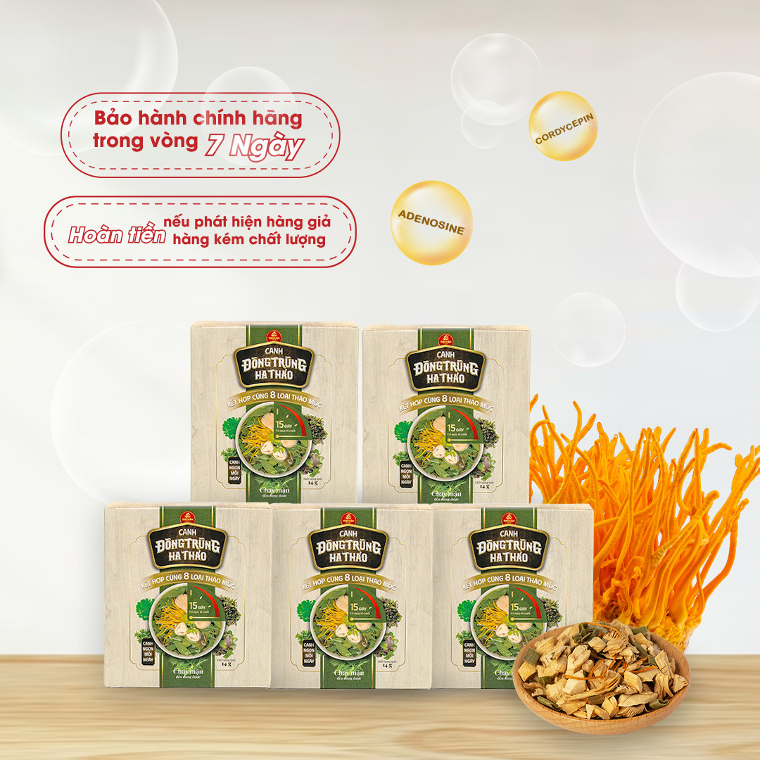 Canh Rau Dược Liệu Đông Trùng Hạ Thảo Thiên Ân