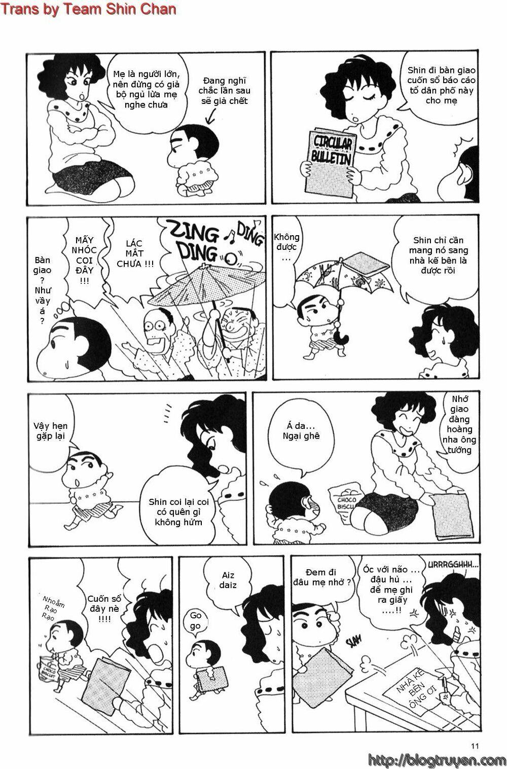 crayon shin-chan cậu bé bút chì chapter 3 13