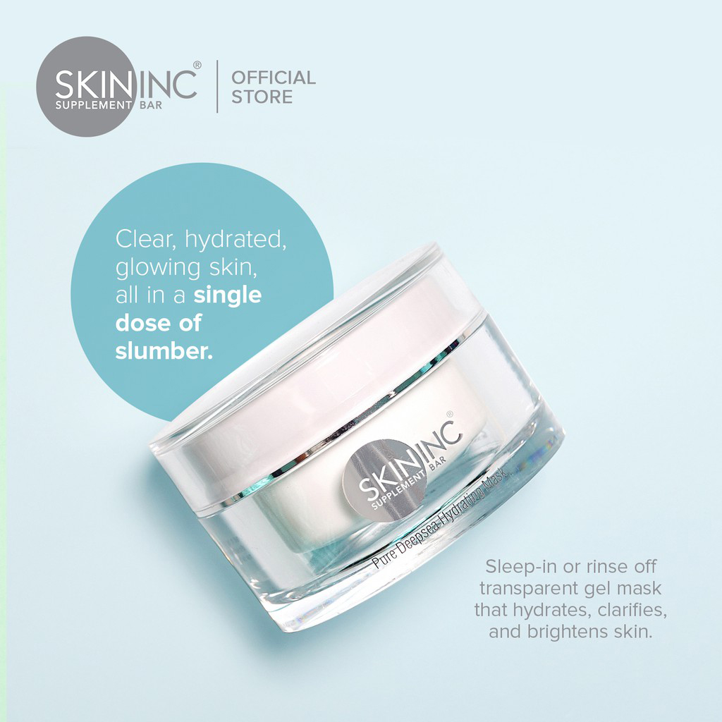 Mặt Nạ Dưỡng Ẩm Pure Deepsea Skin Inc Chứa Nước Biển Sâu Nhật Bản Giúp Cấp Nước Tức Thì Cho Da Căng Bóng, Sáng Khỏe 30ml