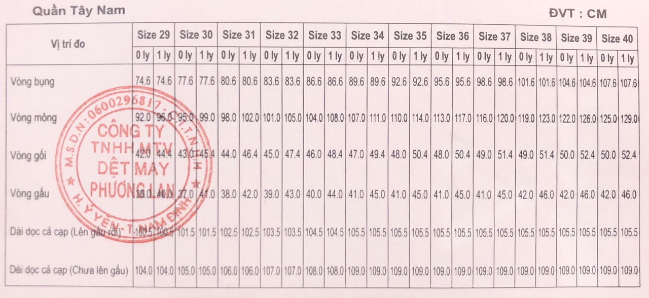 Quần Tây 0Ly Classic 475 Vĩnh Tiến - ND1-C004 - Xám