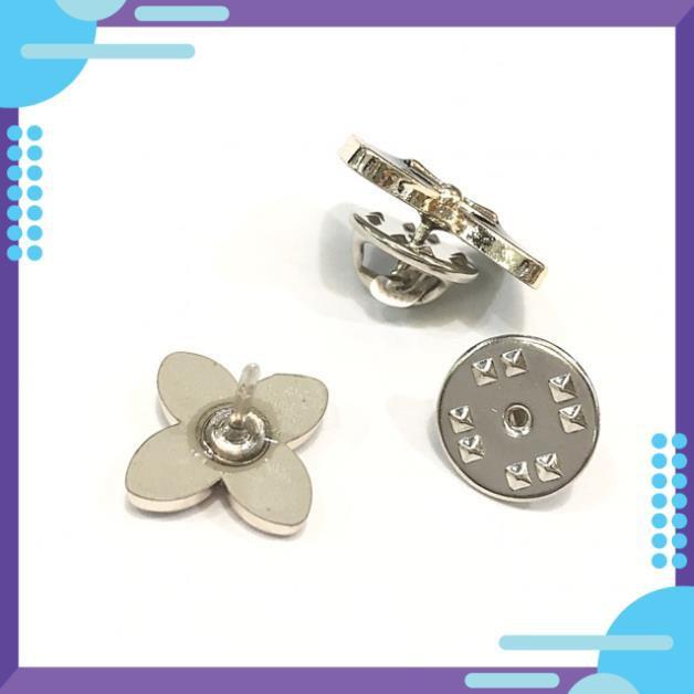 Set 10 chiếc Cài áo kiểu cúc bấm