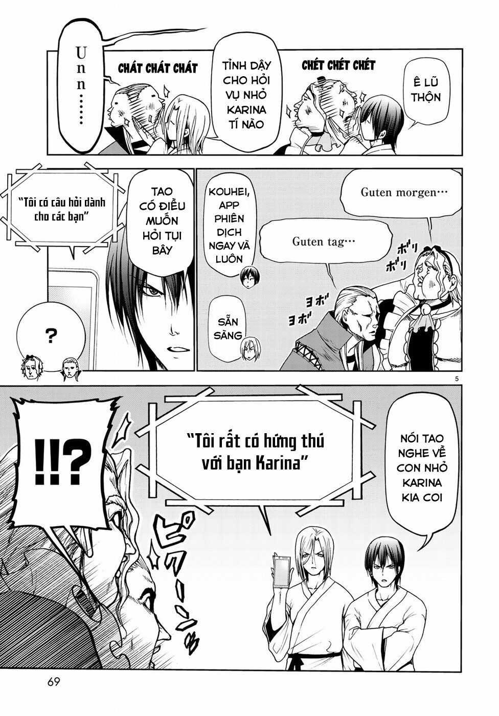 cô gái thích lặn - grand blue chapter 49 5